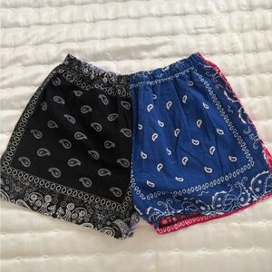 Urban Outfitters Bandana Shorts